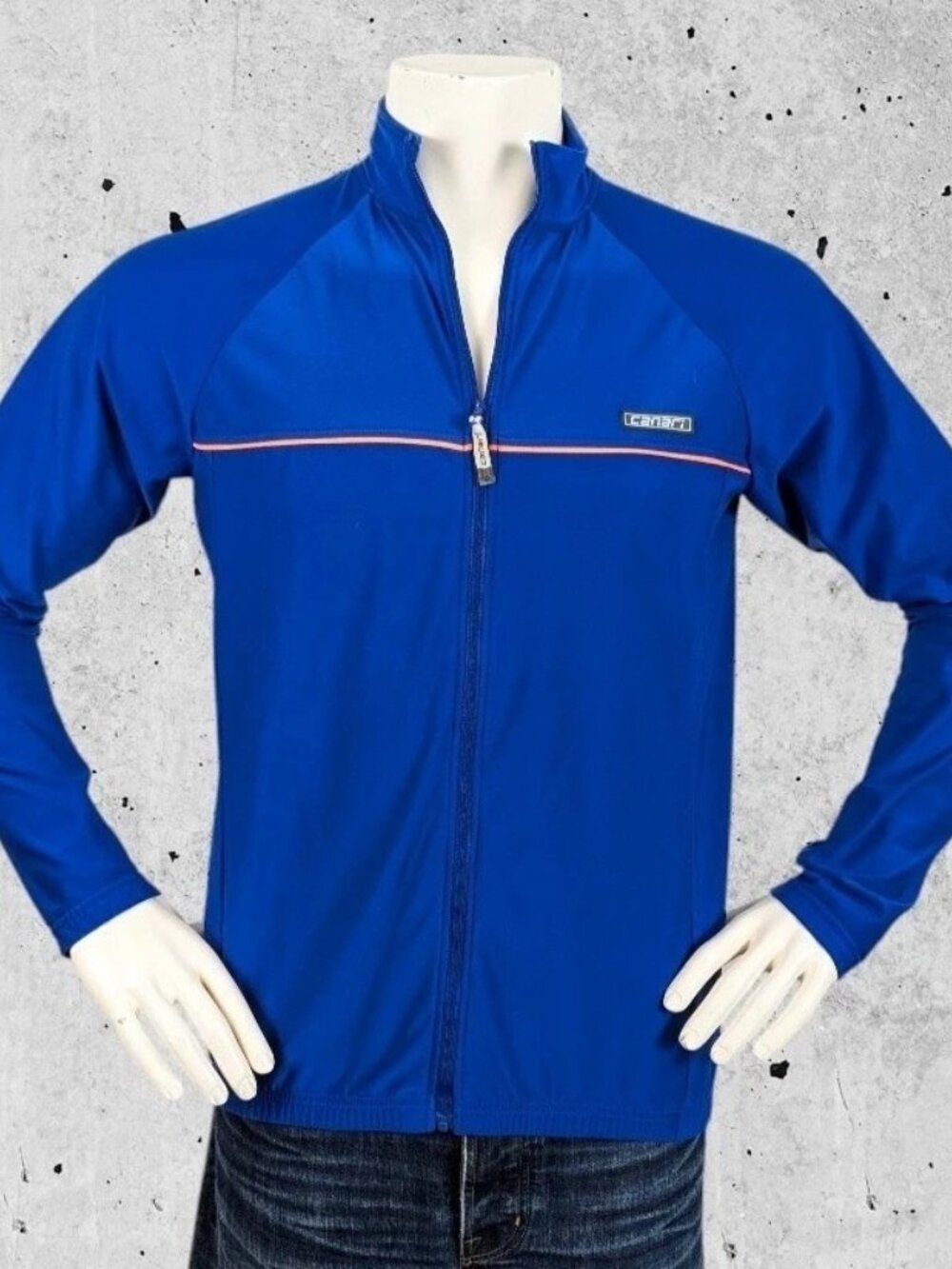 Canari Full Zip Cycling Jersey / Jacket Size Large (Fitted)